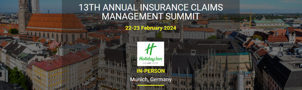 Najava: 13th Annual Insurance Claims Management Summit u Minhenu