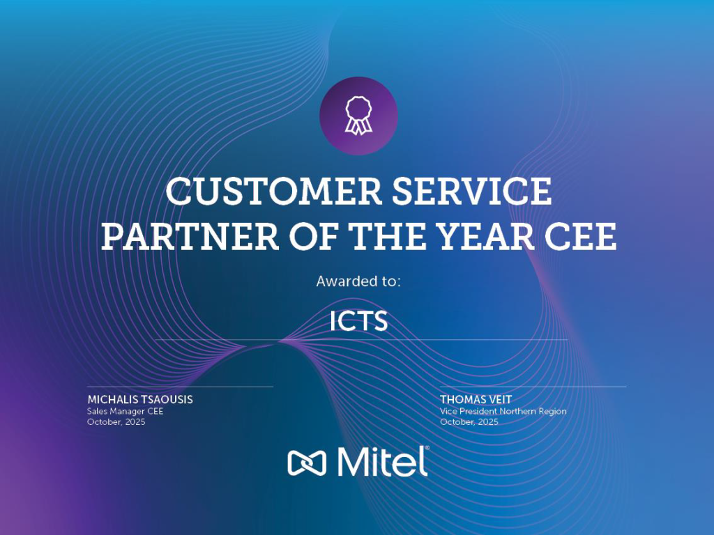 ICTS dobio priznanje Customer Service Partner of the year CEE